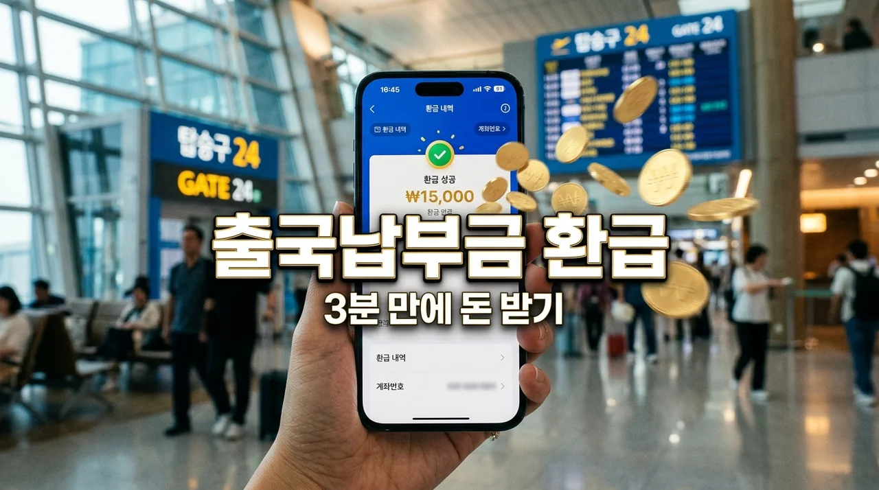 페이북 출국납부금 환급 신청 방법 및 미지급 해결 가이드 (2026)