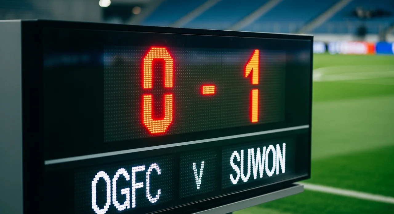 OGFC vs 수원삼성 레전드 매치 상세 경기 데이터