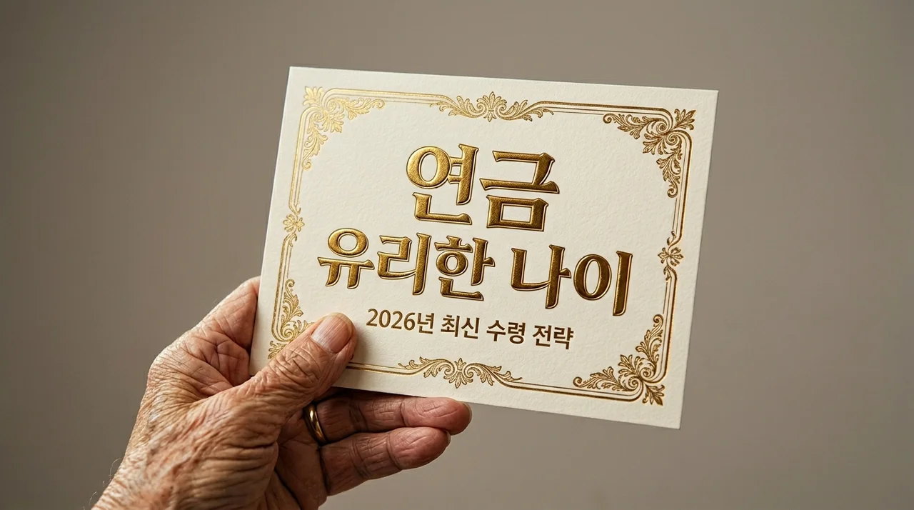 2026년 국민연금 수령 나이 가이드: 언제 받는 게 가장 유리할까?