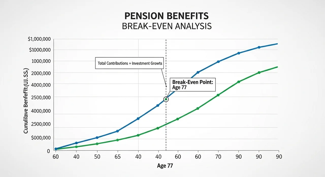 손익분기점 분석: 당신의 기대수명은 몇 세인가요?