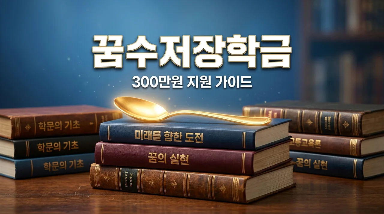 꿈수저청년장학금 18기 신청 방법 및 자격: 300만원 혜택 총정리