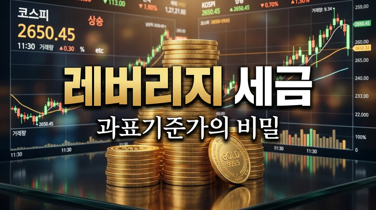 KODEX 레버리지 세금 계산법: 과표기준가 확인하고 절세하는 법