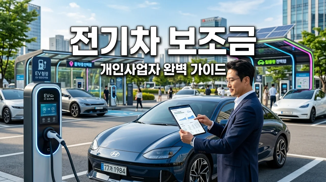 개인사업자 전기차 보조금 주소지 기준 (2026 최신) 대표자 vs 사업장?