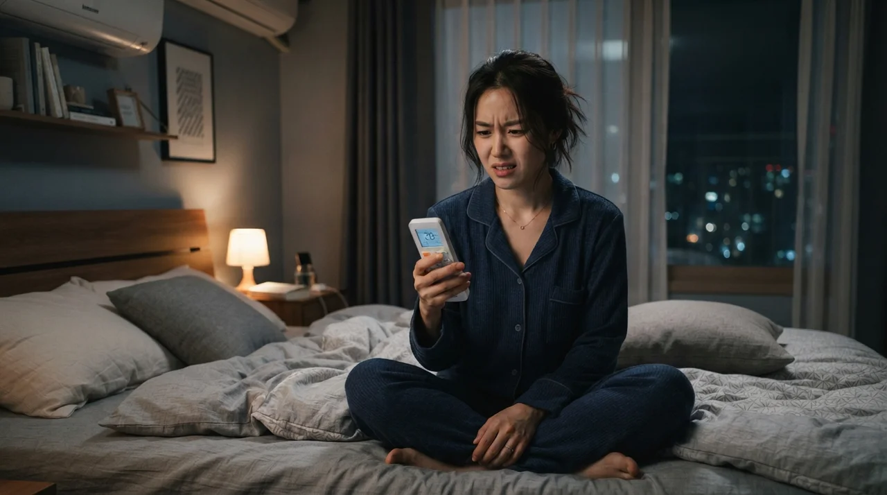 새벽 28도의 미스터리: 내 에어컨, 고장 난 걸까?